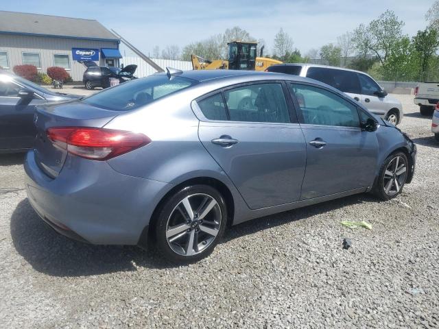 Vin: 3kpfn4a80he087554, lot: 53694225, kia forte ex 20173