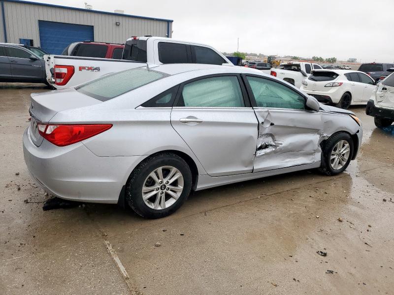 HYUNDAI SONATA GLS 2013 silver sedan 4d gas 5NPEB4ACXDH760915 photo #4