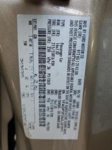 2018 FORD FOCUS SE - 1FADP3F24JL321911