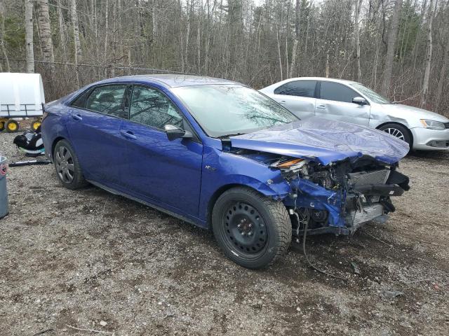 Vin: kmhlr4af6pu482372, lot: 53552105, hyundai elantra n line 20234