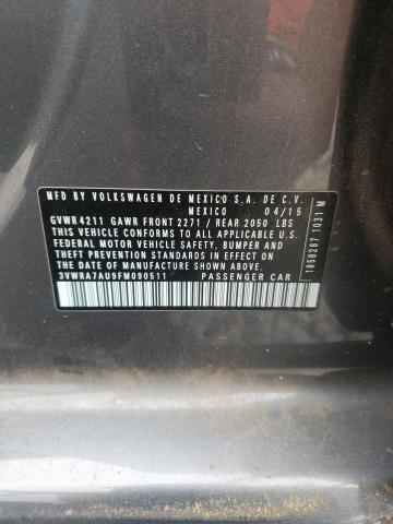 2015 VOLKSWAGEN GOLF TDI - 3VWRA7AU9FM090511