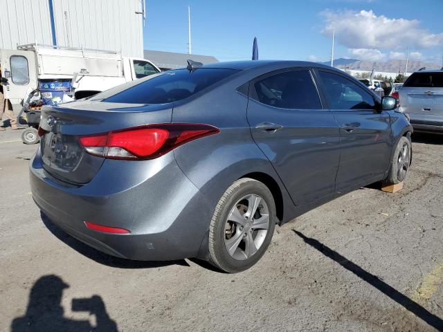 HYUNDAI ELANTRA SE 2016 gray  gas KMHDH4AE1GU592695 photo #4
