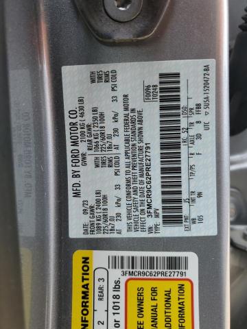 2023 FORD BRONCO SPO 3FMCR9C62PRE27791