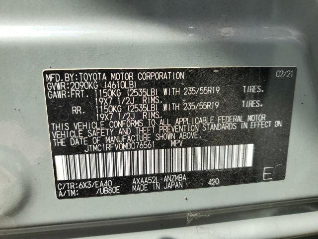 2021 TOYOTA RAV4 XLE P - JTMC1RFV0MD076561