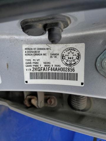 2010 HONDA CIVIC DX-G - 2HGFA1F44AH002856