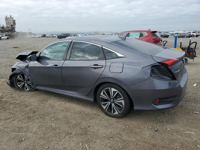 HONDA CIVIC EXL 2016 gray  gas 19XFC1F79GE201618 photo #3