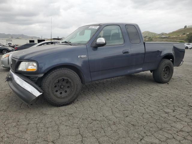 FORD F150 2000 blue  gas 1FTZX1721YKB14556 photo #1