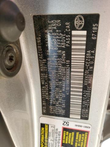 2019 TOYOTA CAMRY L - 4T1B11HK6KU692418