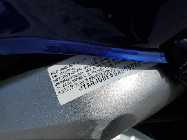 2005 YAMAHA FZ6 S - JYARJ08E55A005261