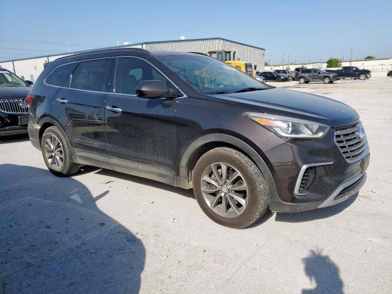 Vin: km8sm4hfxhu255882, lot: 52671025, hyundai santa fe se 20174