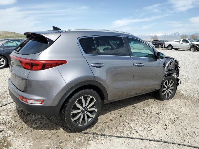 KIA SPORTAGE E 2017 gray  gas KNDPNCAC7H7294736 photo #4