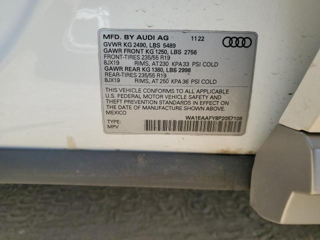 2023 AUDI Q5 PREMIUM - WA1EAAFY8P2057108