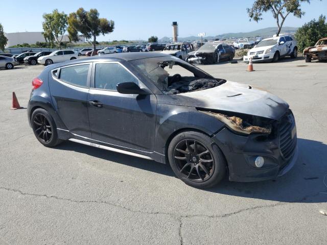 Vin: kmhtc6ae9fu234457, lot: 53074375, hyundai veloster turbo 20154