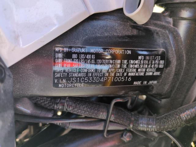 2023 SUZUKI GSX-S750 M JS1C533D4P7100516