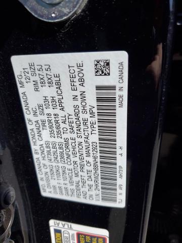 2022 HONDA CR-V EXL - 2HKRW2H88NH612923