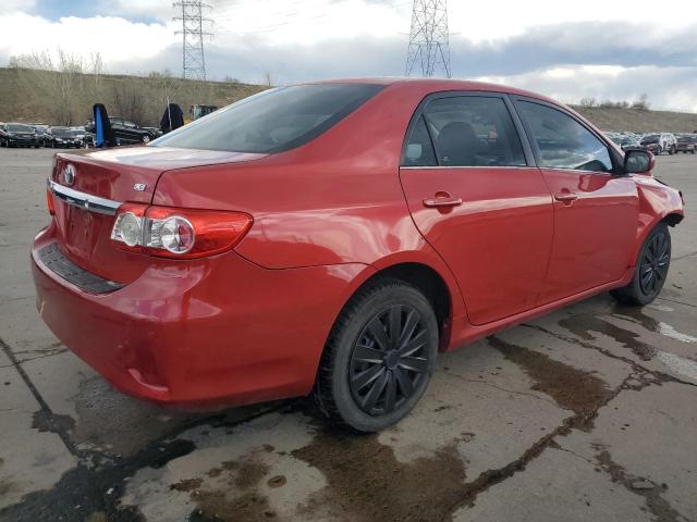 TOYOTA COROLLA BA 2013 red  gas 5YFBU4EE8DP078272 photo #4