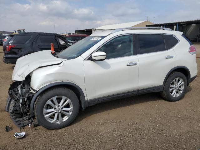 NISSAN ROGUE S 2016 white  gas KNMAT2MV5GP642888 photo #1