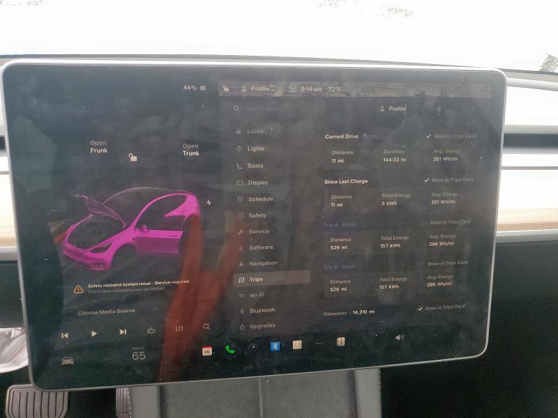 2022 TESLA MODEL Y - 7SAYGDEE7NF448824