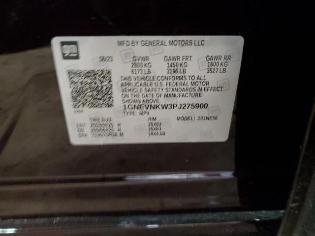2023 CHEVROLET TRAVERSE H 1GNEVNKW3PJ275900