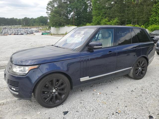 LAND ROVER RANGE ROVE 2016 blue 4dr spor gas SALGR2PF4GA288399 photo #1