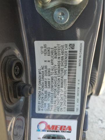 2020 HONDA CIVIC SPOR - 2HGFC2F85LH522005