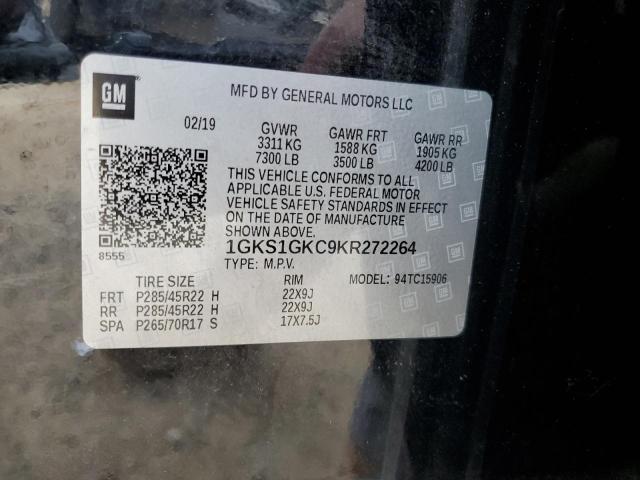 2019 GMC YUKON XL C - 1GKS1GKC9KR272264
