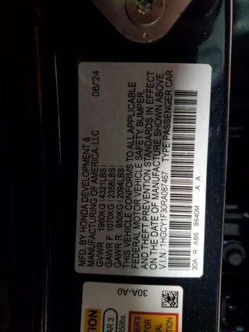 2024 HONDA ACCORD EX 1HGCY1F30RA087467