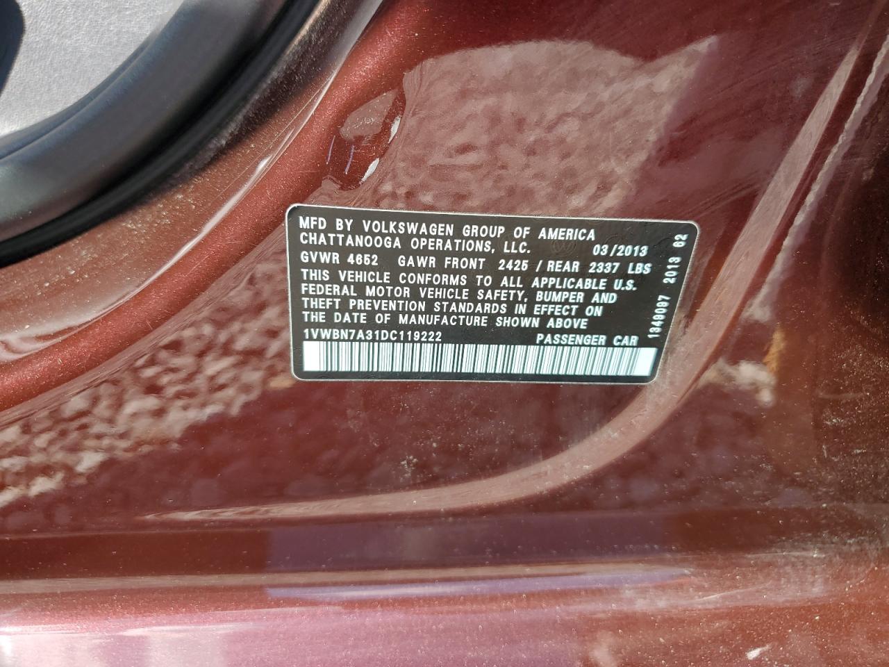 VOLKSWAGEN PASSAT SE