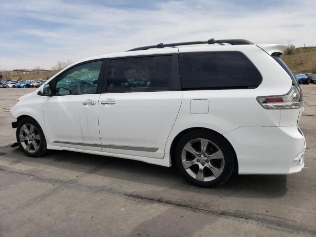 Vin: 5tdxk3dc8ds306607, lot: 54166235, toyota sienna sport 20132
