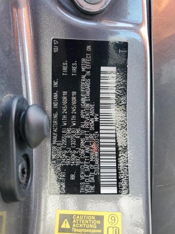 2018 TOYOTA HIGHLANDER - 5TDZARFHXJS033124