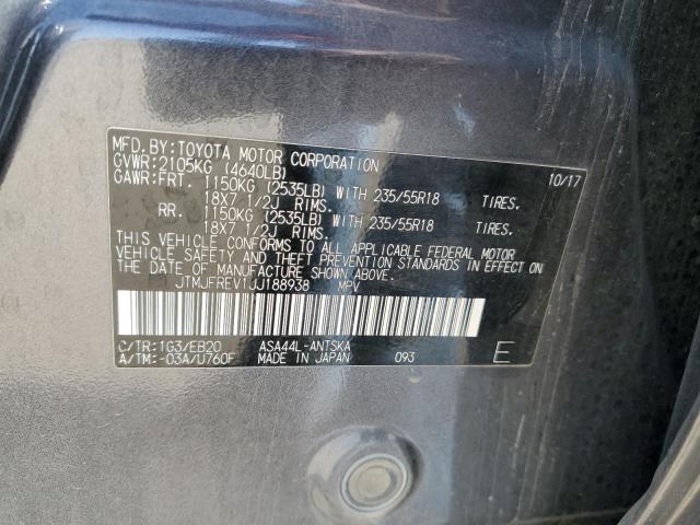 2018 TOYOTA RAV4 SE - JTMJFREV1JJ188938