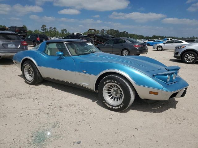Vin: 1z8749s428417, lot: 53055515, chevrolet corvette 19794
