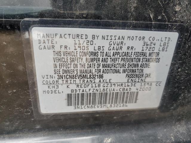 2021 NISSAN VERSA SV - 3N1CN8EV5ML832186