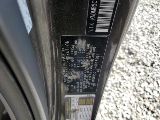 2015 KIA SEDONA LX - KNDMB5C10F6043501