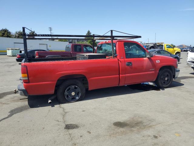 CHEVROLET SILVERADO 2001 red  gas 1GCEC14W91Z211907 photo #4