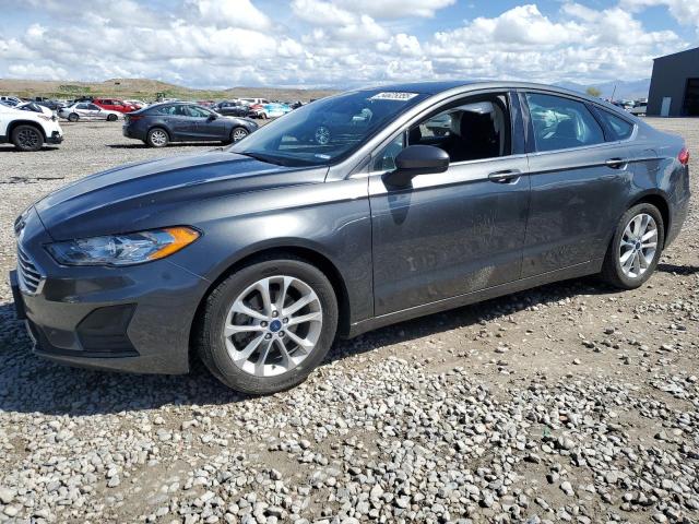 FORD FUSION SE 2019 gray  gas 3FA6P0HD8KR283978 photo #1