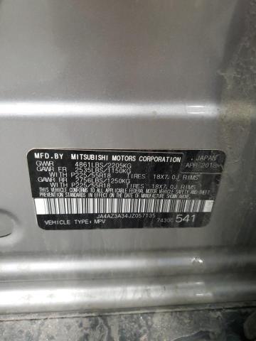 2018 MITSUBISHI OUTLANDER - JA4AZ3A34JZ057135