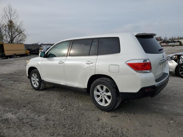 Vin: 5tdza3eh1ds032592, lot: 51142425, toyota highlander base 20132