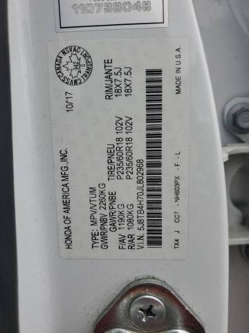 2018 ACURA RDX ADVANC - 5J8TB4H70JL802968