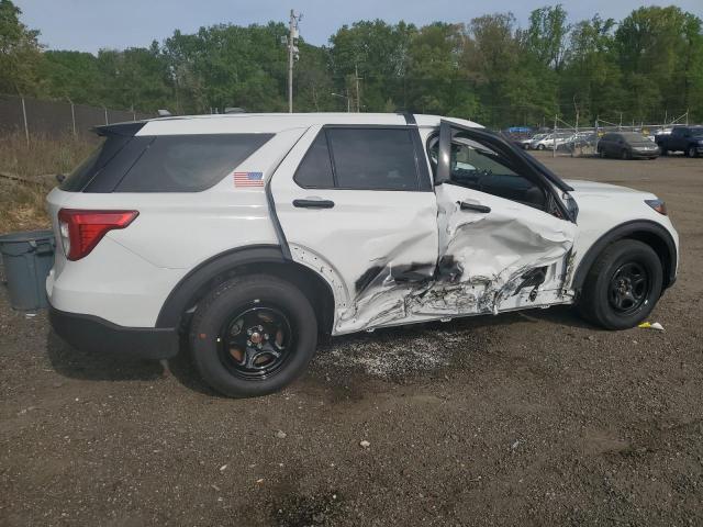 FORD EXPLORER P 2023 white  hybrid engine 1FM5K8AW2PNA09146 photo #4