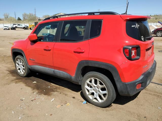 Vin: zaccjbbb1jpj28261, lot: 52986555, jeep renegade latitude 20182