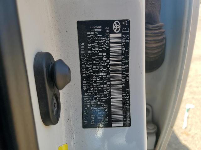 2017 TOYOTA COROLLA L - 5YFBURHE1HP704680