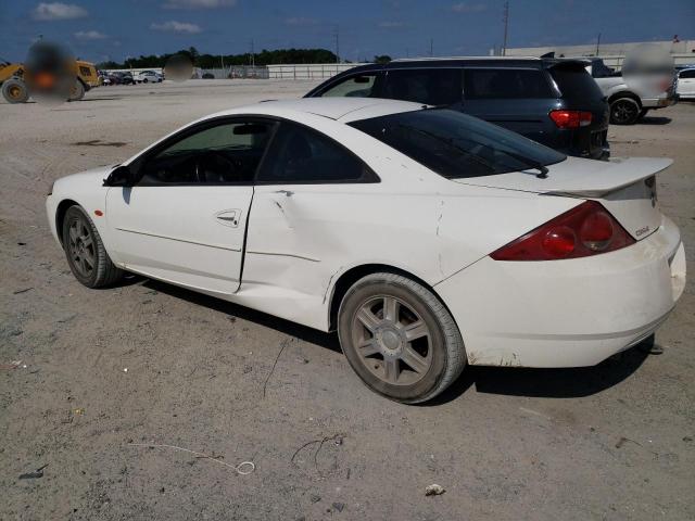 MERCURY COUGAR V6 2002 white  gas 1ZWFT61L425621799 photo #3
