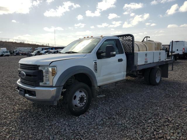FORD F450 SUPER 2019 white  gas 1FDTF4GY4KEF56148 photo #1