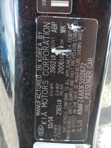 2015 KIA FORTE EX KNAFZ4A83F5352672