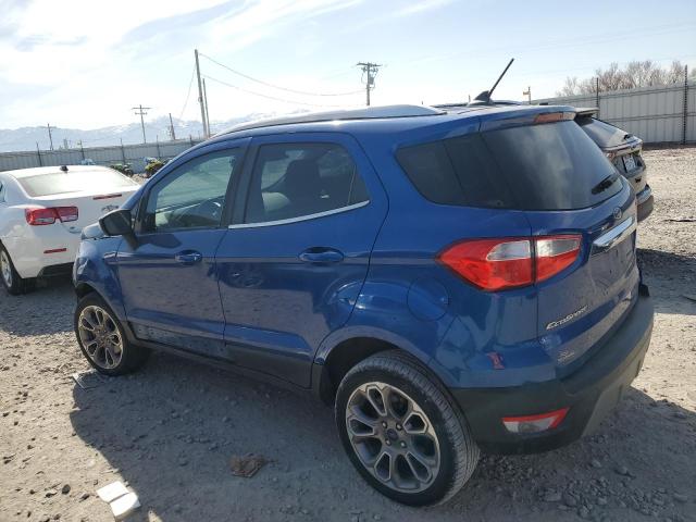 FORD ECOSPORT T 2019 blue  gas MAJ6S3KLXKC289764 photo #3