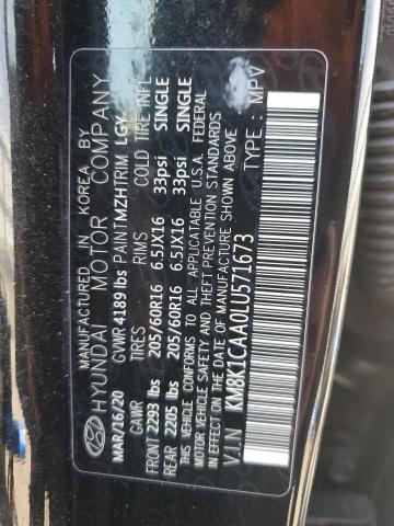 2020 HYUNDAI KONA SE - KM8K1CAA0LU571673