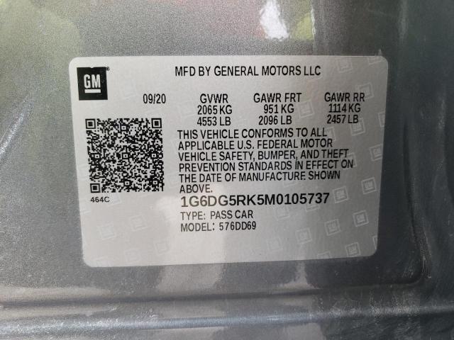 2021 CADILLAC CT4 SPORT 1G6DG5RK5M0105737