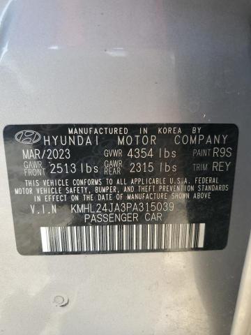 2023 HYUNDAI SONATA SE - KMHL24JA3PA315039