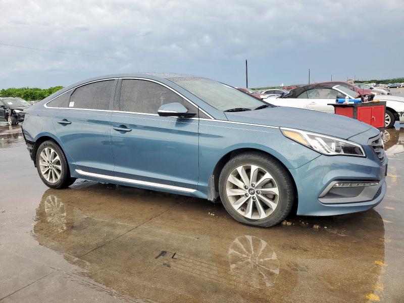 Vin: 5npe34afxgh413340, lot: 54709115, hyundai sonata sport 20164